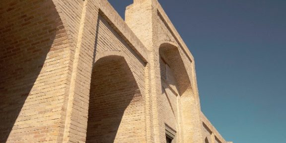 Caravanserai Ahmadjon in Bukhara, courtesy of Rafal Sliwa