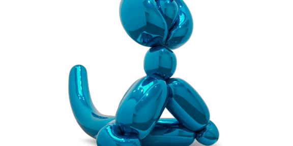 Jeff Koons, Balloon Monkey (Blue). Executed in 2006-2013.