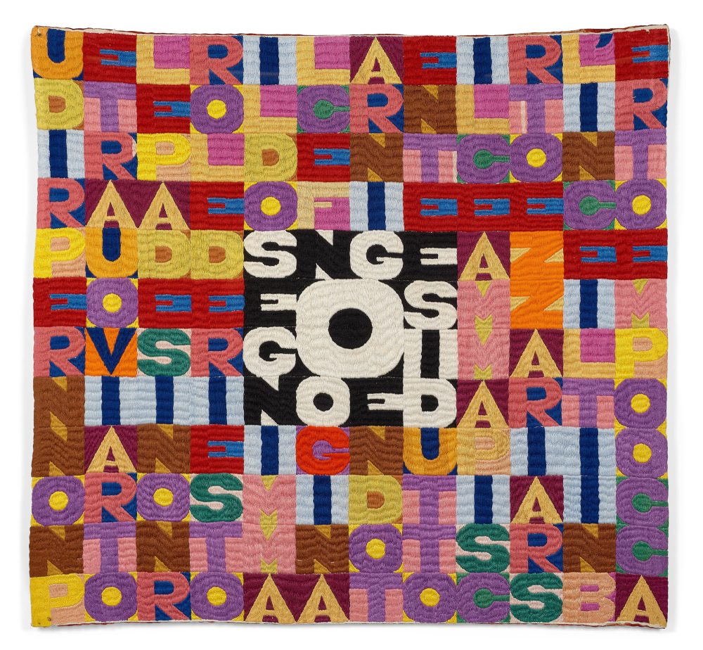 Alighiero Boetti, Senza titolo (Segno e disegno), 1978. Stima 280-350 mila euro