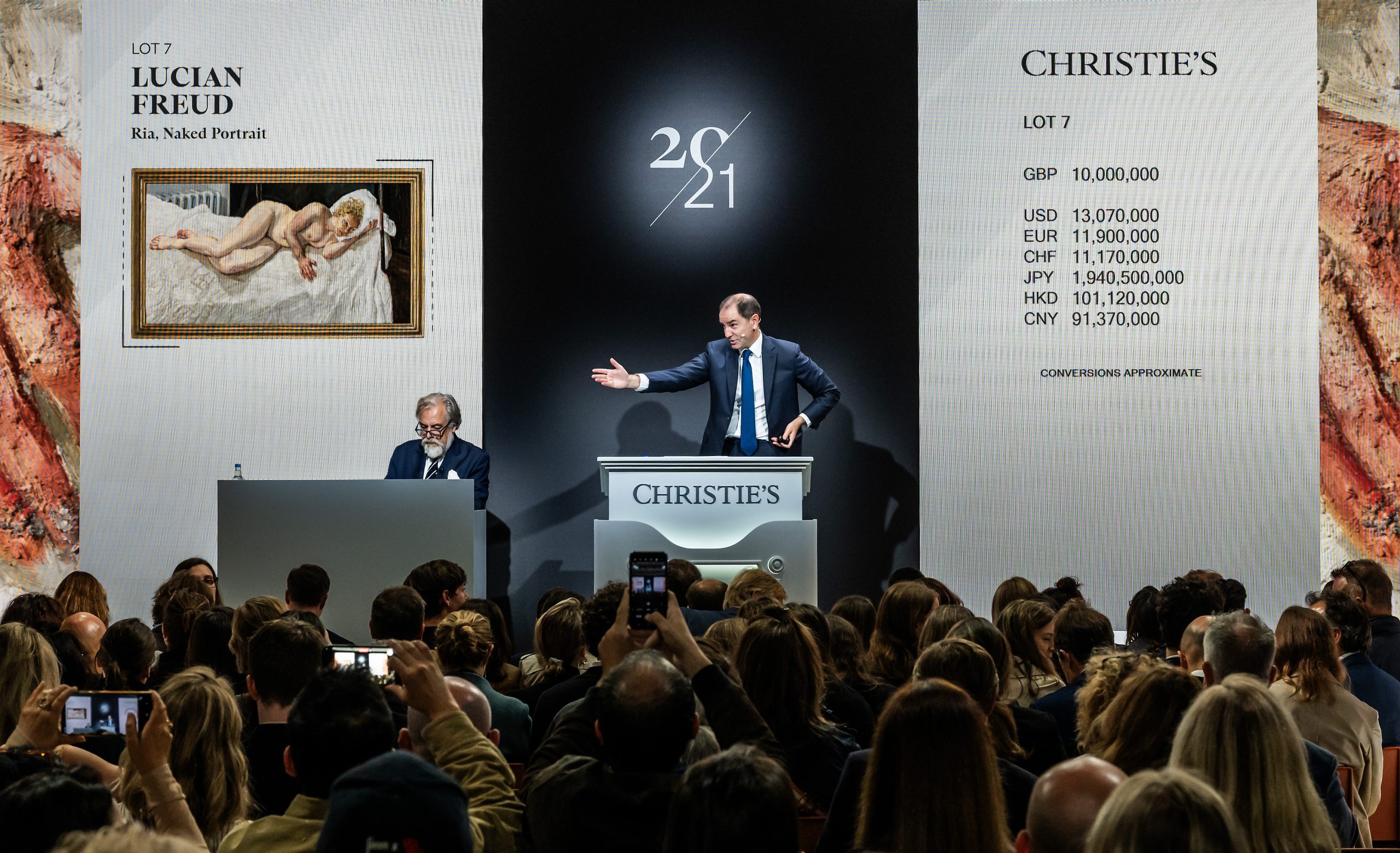 Christie’s Londra. Jeff Koons guida un’asta solida e illusoria al tempo stesso