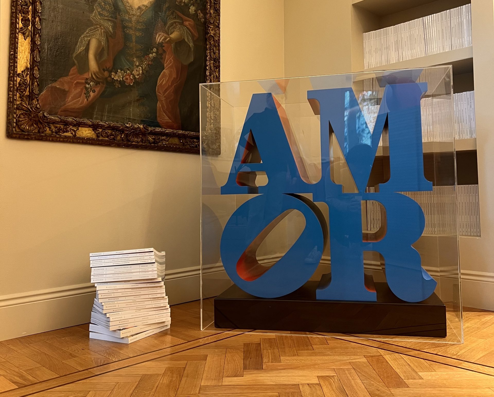 Wanneses porta Robert Indiana a Torino: AMOR è in esposizione pre-asta durante l’art week