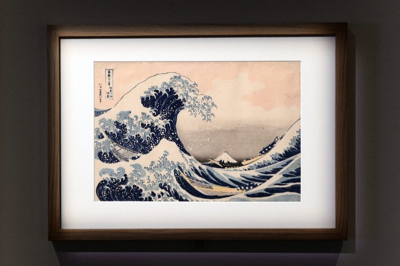 La mostra "Hokusai" di Mondo Mostre a Palazzo Blu di Pisa (Roberto Serra/ Iguana / Mondo Mostre)