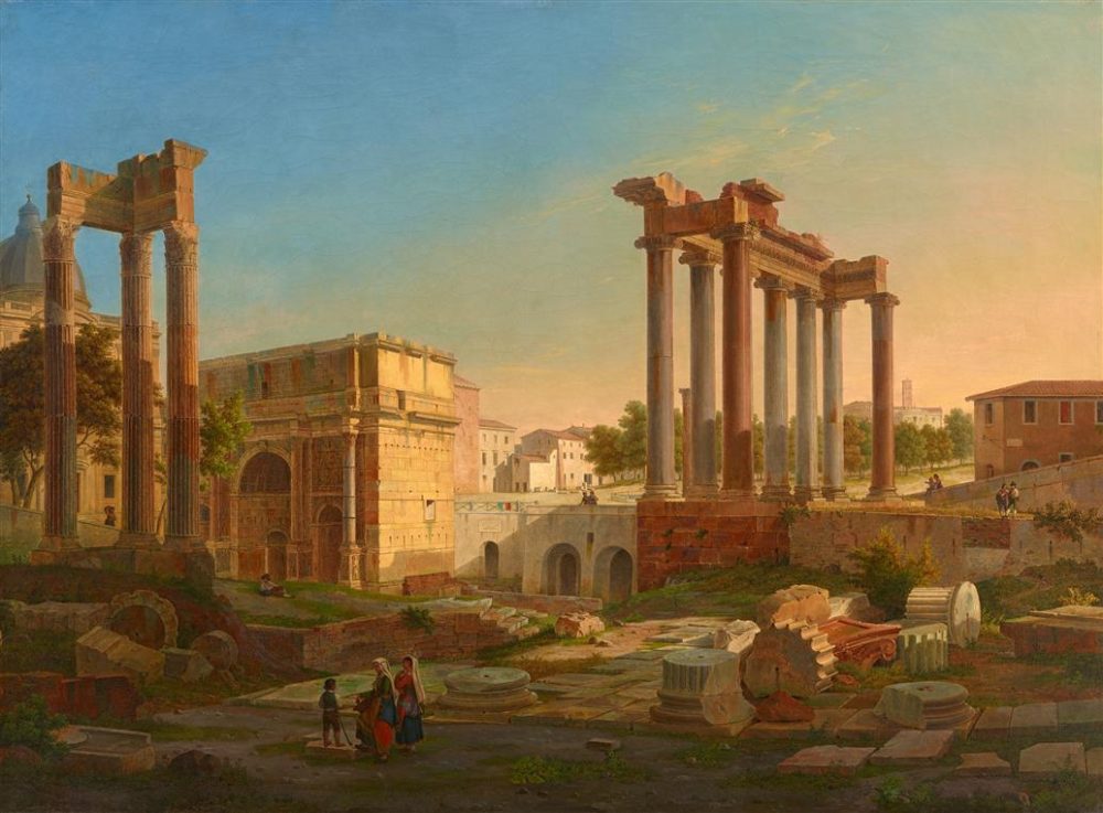 Leo von Klenze, The Forum Roman