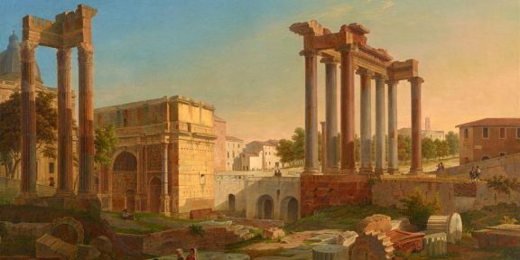 Leo von Klenze, The Forum Roman