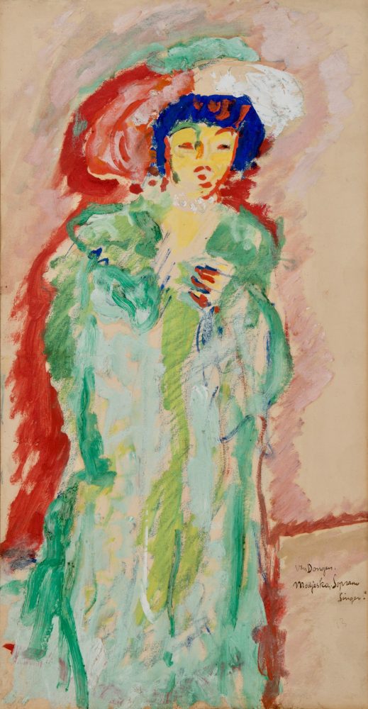 Kees Van Dongen, Modjesko Soprano Singer, 1907