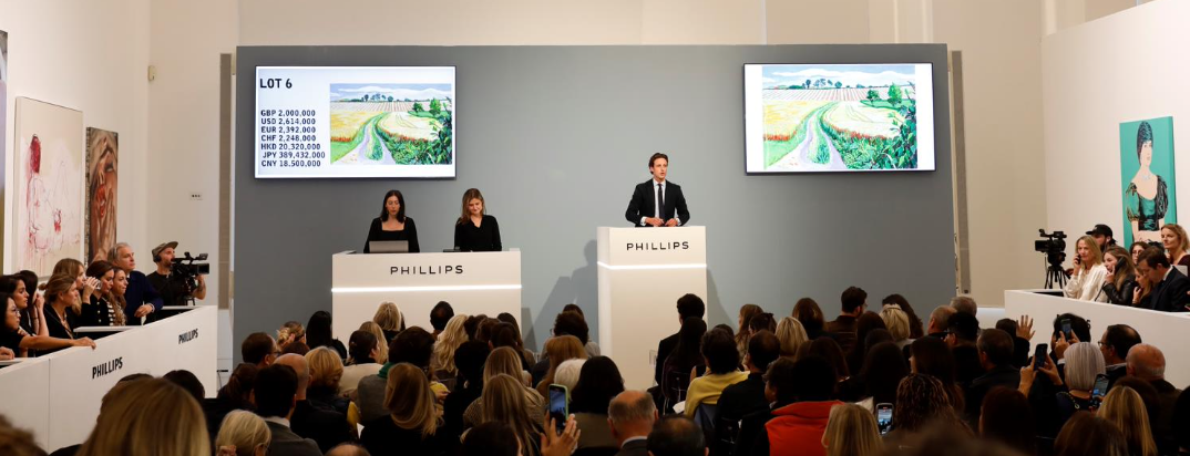 Phillips sugli scudi: 15 milioni di sterline nella Evening di Modern & Contemporary