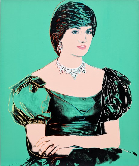 Andy Warhol, Portrait of Princess Diana