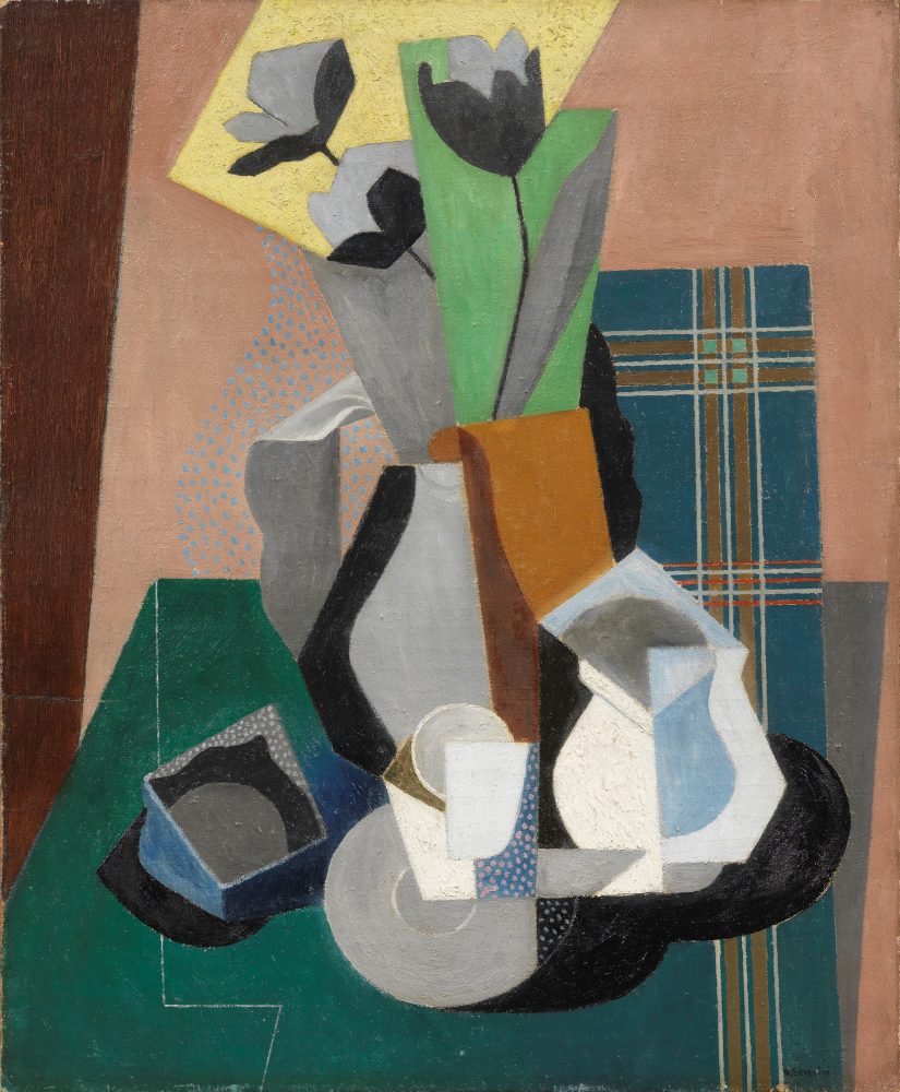 Gino Severini, I tulipani, 1916, olio su tela, cm 61x50 stima 350.000,00 € / 500.000,00 €