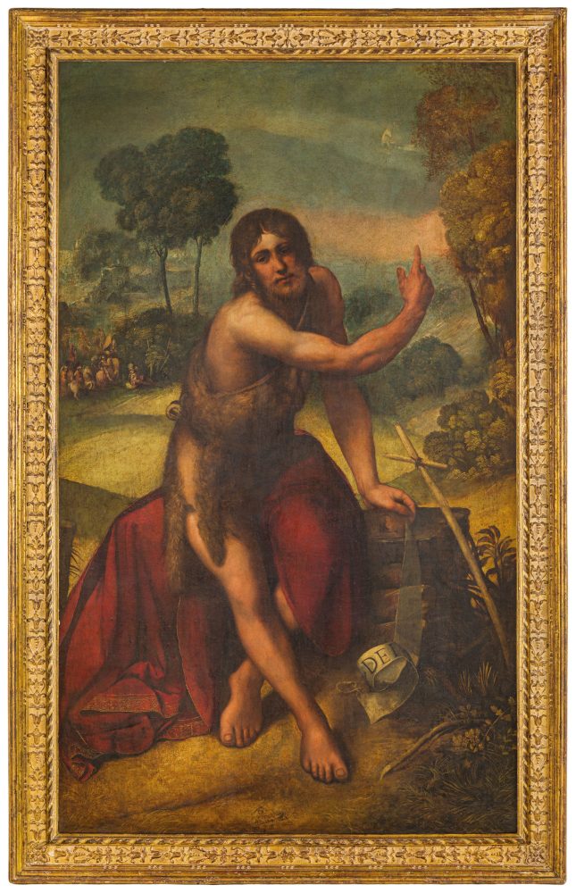 Giovanni Luteri, detto Dosso Dossi, San Giovanni Battista. Stima 100-200 mila euro