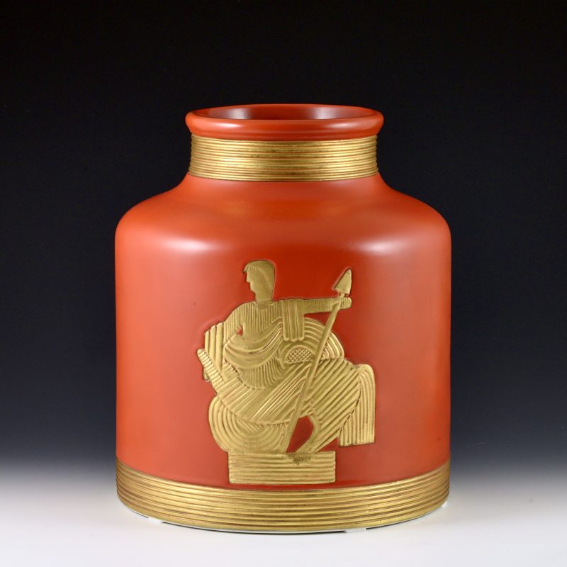 Grande vaso con centauro Giovanni Gariboldi, Società Ceramica Richard-Ginori San Cristoforo (Milano), 1933 h cm 34,5 ∅ cm 30