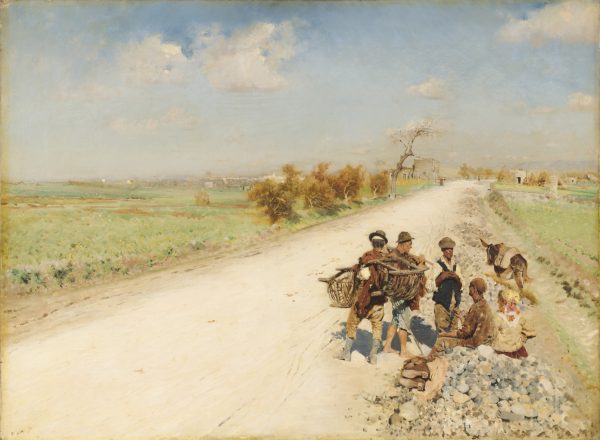 Giuseppe De Nittis, Sulla strada di Castellammare. Stima 50-60 mila euro