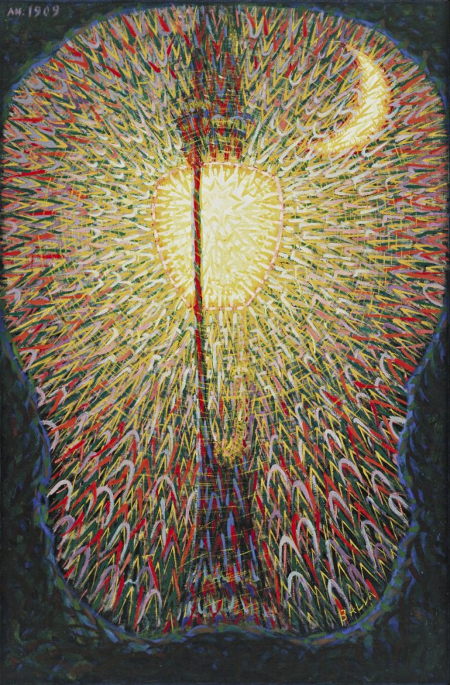 Lampada ad arco, di Giacomo Balla