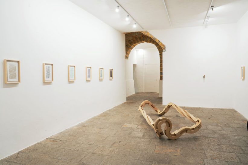 Opere di Richard Deacon, mostra Garden, Galleria Rizzuto, Palermo