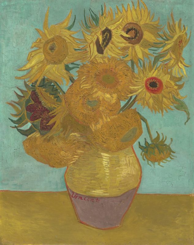 Vincent Van Gogh, 'Sunflowers' 1889. Philadelphia Museum of Art, The Mr and Mrs Carroll S. Tyson, Jr, Collection, 1963 © Photo The Philadelphia Museum of Art/Art Resource/Scala, Florence