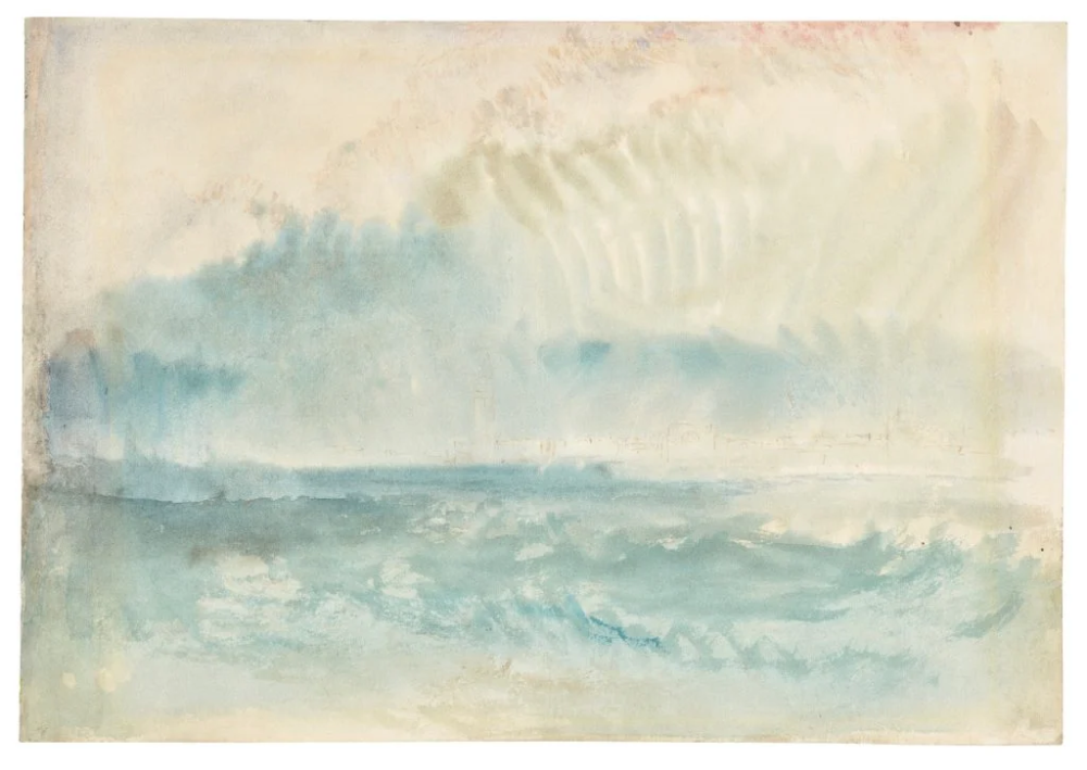 JMW Turner, The Approach to Venice or Venice from the Lagoon (c. 1840). Photo: Christie's Images Ltd. 2025.