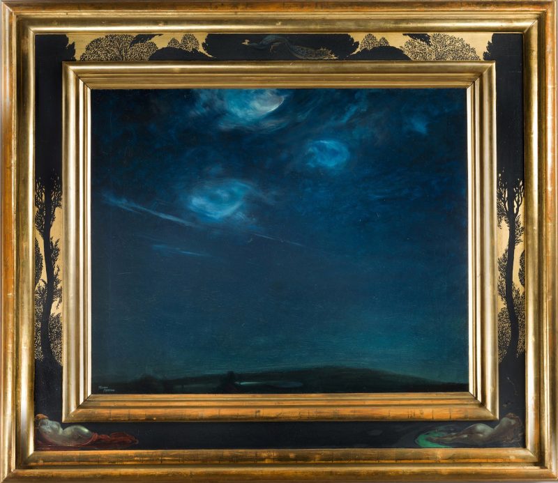 Alberto Martini, Nel sonno, 1906, olio su tela, Milano, Galleria d’Arte Moderna, ©Comune di Milano – tutti i diritti riservati – Galleria d’Arte Moderna di Milano