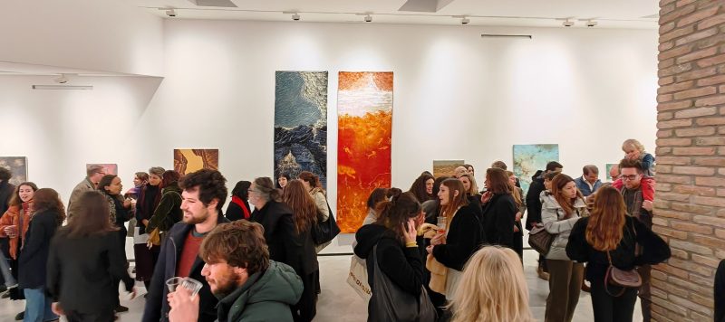 Aldilà sarà, Spazio Berlendis, Venezia, al centro Giulio Malinverni