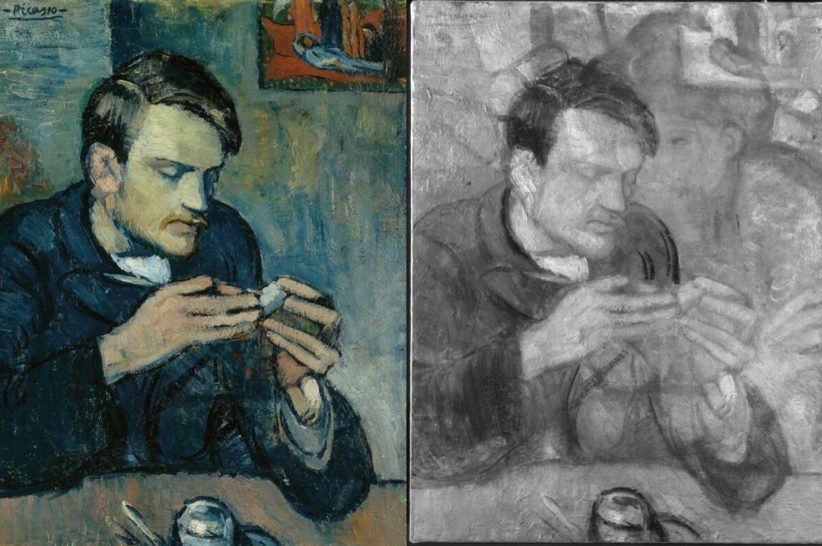 Pablo Picasso, Portrait of Mateu Fernández de Soto, 1901. Courtesy Courtauld Institute of Ar