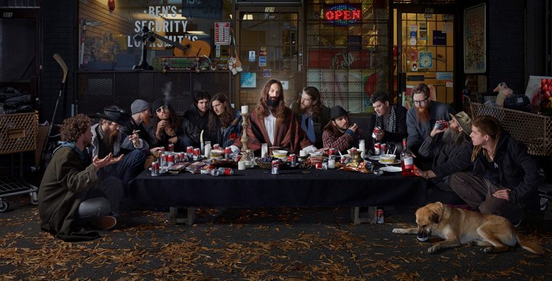 Dina Goldstein, GOS, Last Supper, 2014