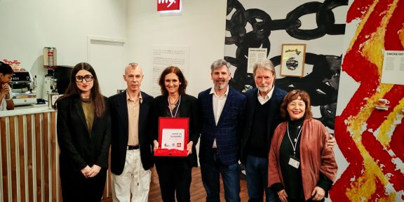 La consegna del premio illy Sustain Art