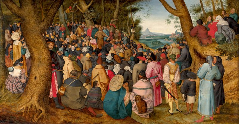 Pieter Brueghel il Giovane, La Predicazione di san Giovanni Battista (stima 800 mila - 1,2 mila euro)