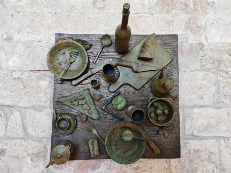 Daniel Spoerri. Tableaux-pièges e bronzi. La collezione Caporrella, Rocca Albornoz, Narni