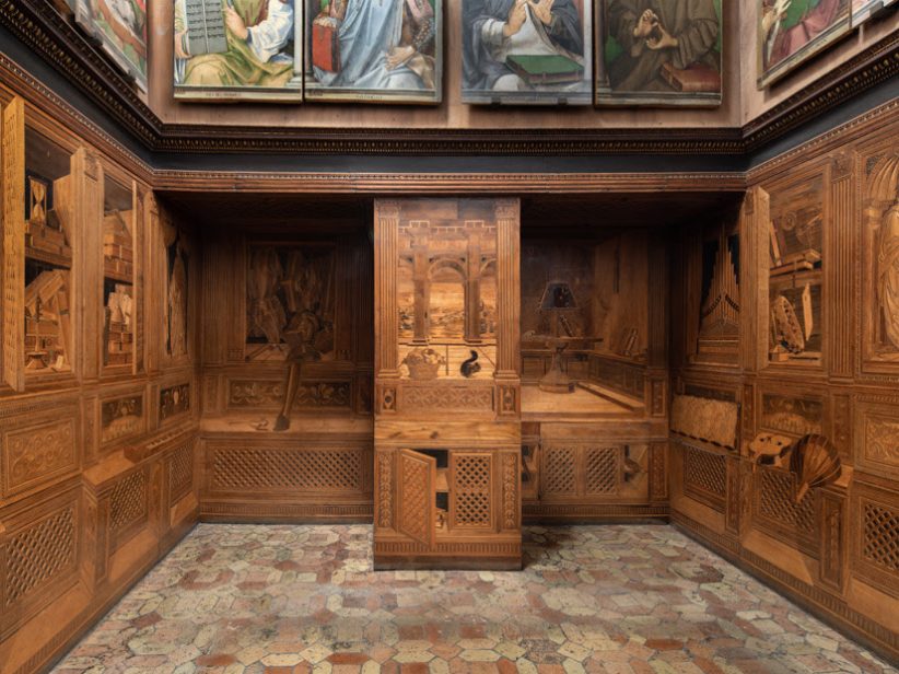 Lo Studiolo di Federico da Montefeltro, al Palazzo Ducale di Urbino
