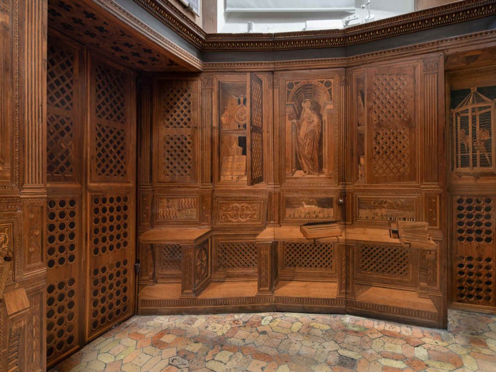 Lo Studiolo di Federico da Montefeltro, al Palazzo Ducale di Urbino