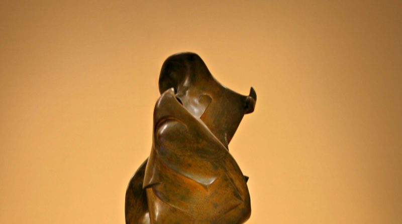 Umberto Boccioni, Forme uniche della continuità nello spazio, 1913 (particolare)