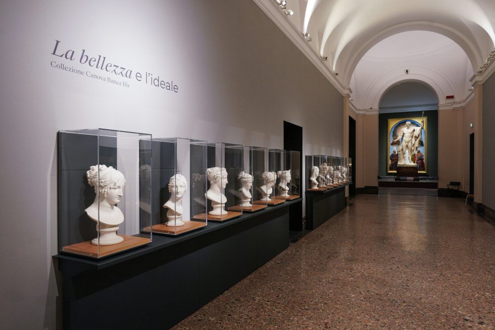 La bellezza e l’ideale. La collezione Canova di Banca Ifis e la Pinacoteca Viaggiante, Pinacoteca di Brera, Milano, exhibition view (foto Marco Erba, SGP).jpg