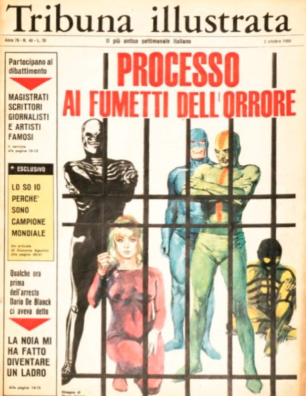 Fumetti all'indice nell'Italia degli anni '60
