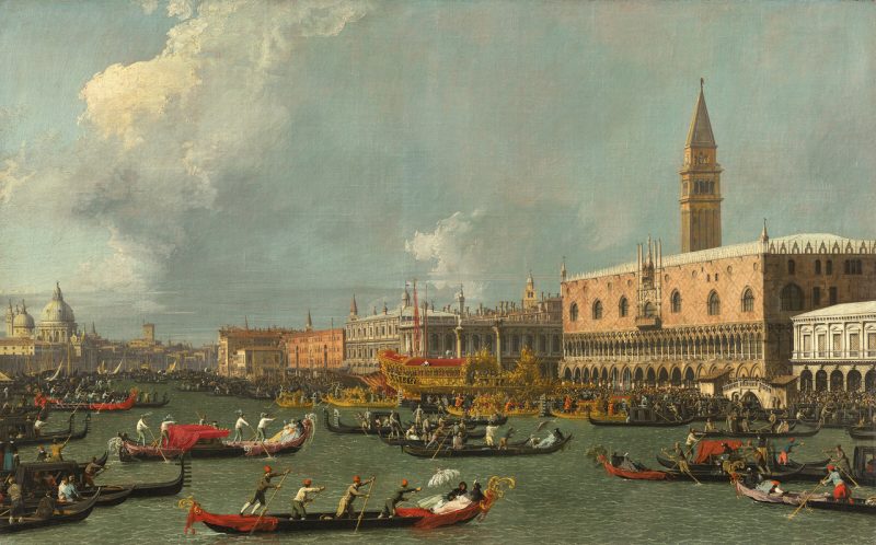 Antonio Canaletto, Venezia, il ritorno del Bucintoro nel giorno dell'Ascensione (1731-32)