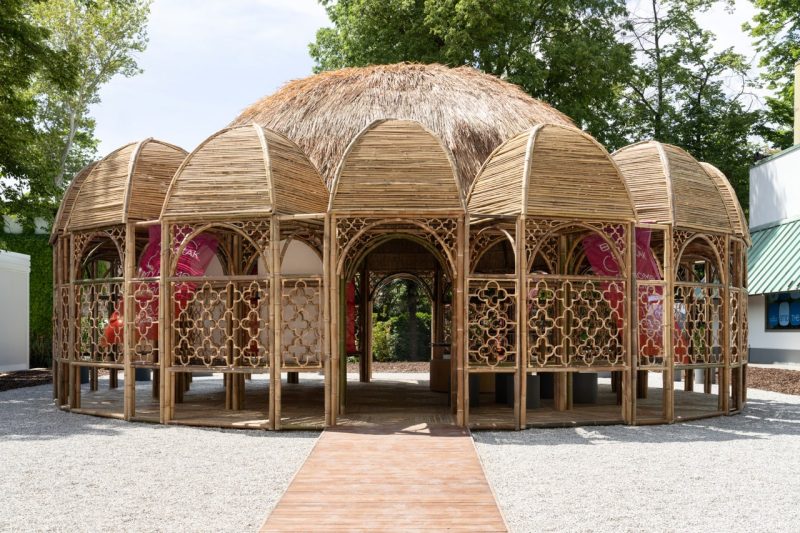 Il Padiglione del Qatar alla Biennale Architettura 2025 (foto Giuseppe Miotto - Marco Cappelletti Studio)