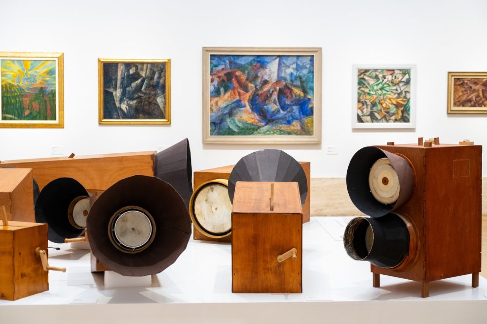 Il Tempo del Futurismo, gli intonarumori di Russolo