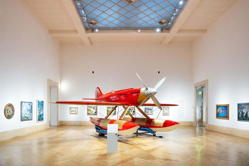 Il tempo del Futurismo, salone aeropittura