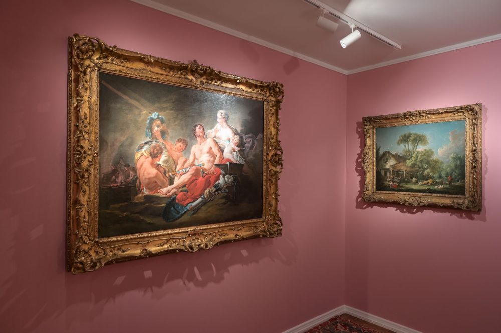 Boucher e Fragonard alla corte del Re, Fondazione Paolo e Carolina Zani, Cellatica, Installation view