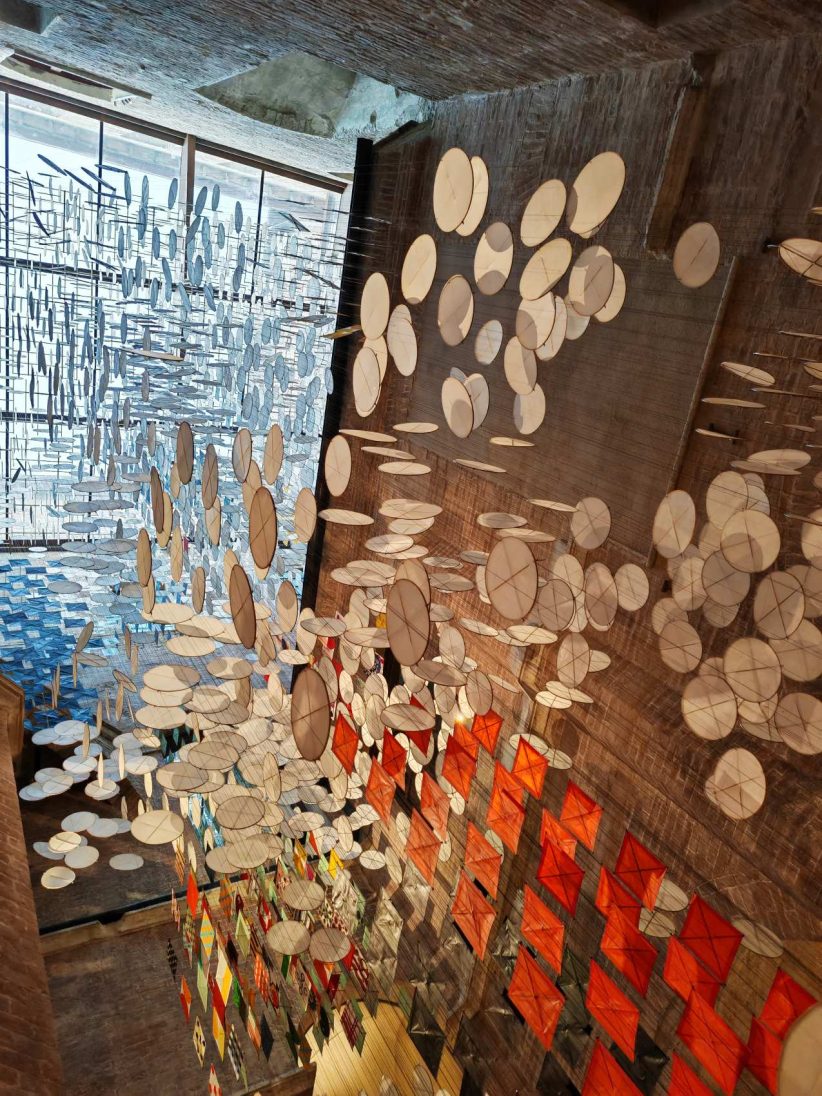 Jacob Hashimoto, Path to the Sky, Santa Maria della Scala, Siena