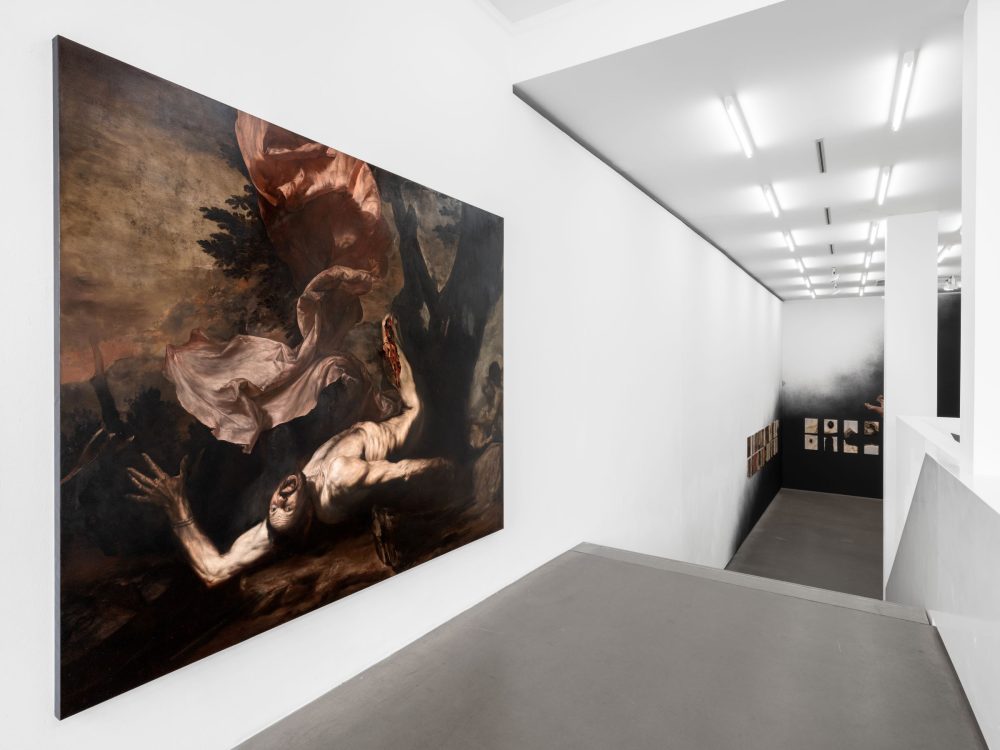 Nicola Samorì, La Bocca di Berlino, Galerie EIGEN + ART, Berlino, Installation View