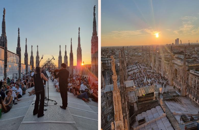 Musica e meraviglia, sulle Terrazze del Duomo