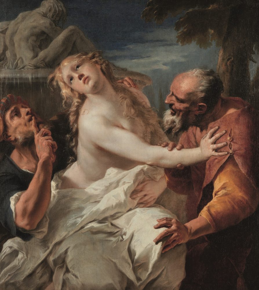 Nicola Grassi, Susanna e i vecchioni. Stima € 30.000,00 / 40.000,00