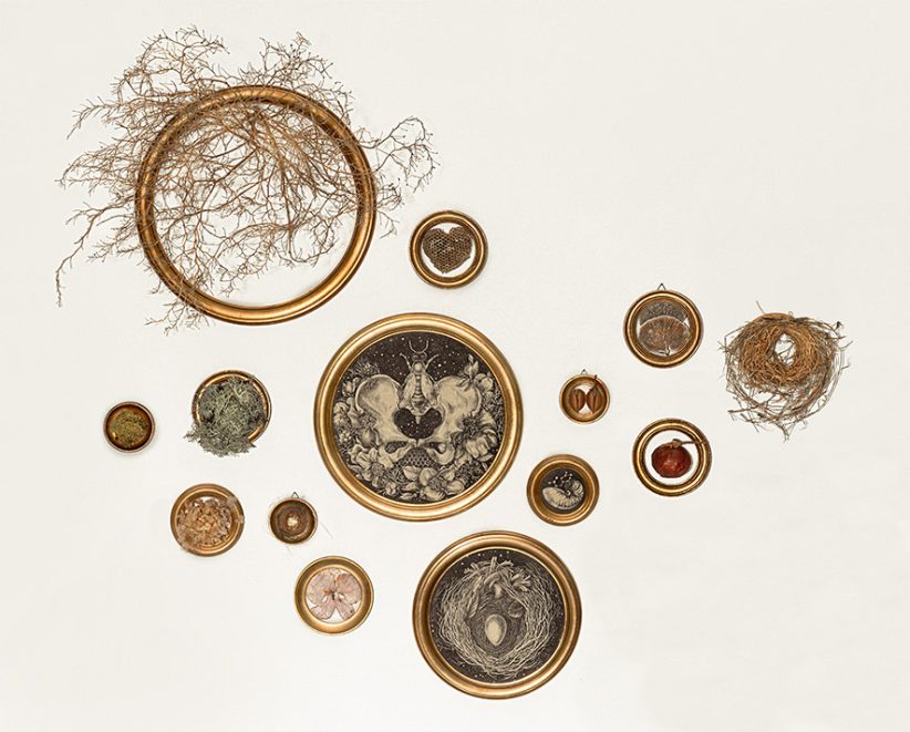 Caterina Elena Doria, Trittico del femminino sacro e natura