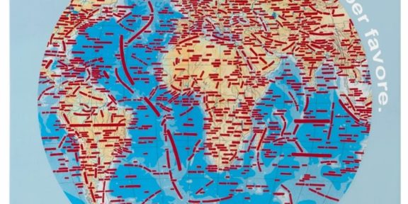 Emilio Isgro, Non schiacciatemi per favore, esposta a Scicli