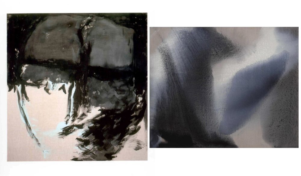 Vasco Bendini, ''Ritratto in nero'', 2000, e ''Realismo organico'', 2012