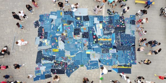 Giovanni Gaggia, A Fermignano c’è il mare, 2025, foto Natascia Giulivi