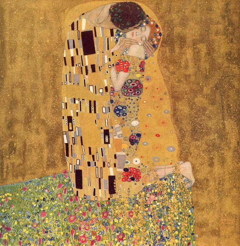 Il bacio, L’opera di Gustav Klimt, 1918, a cura di Hugo Heller, op. n. 41, Collezione Silvestri