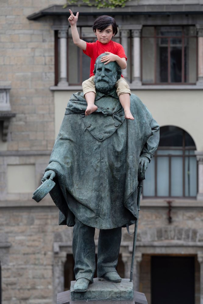  Cattelan, One, Rotonda dei Mille Ph Lorenzo Palmieri