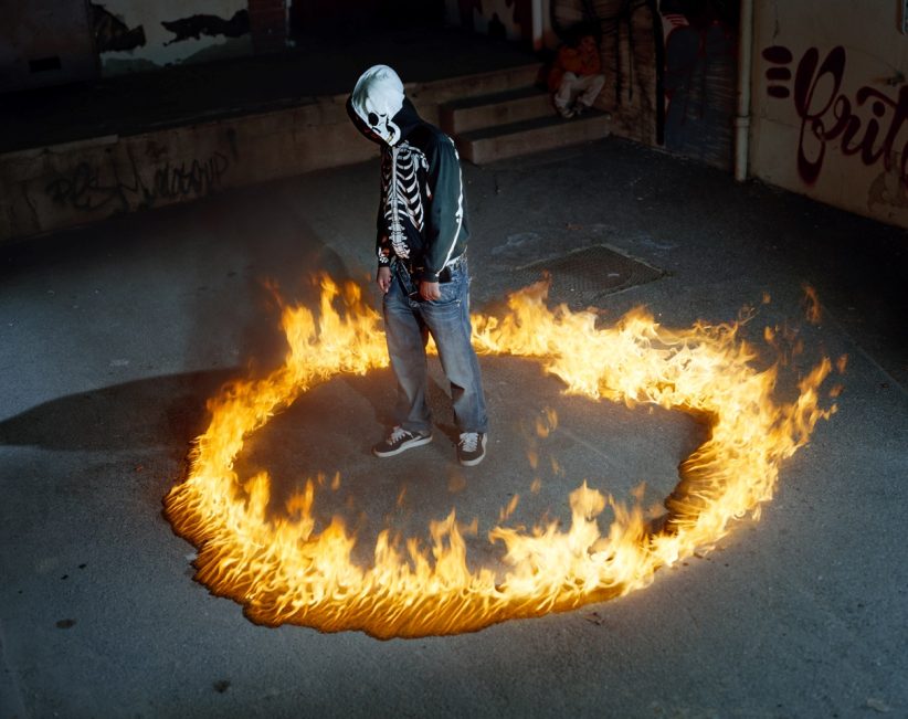 Mohamed Bourouissa, Le Cercle Imaginaire, 2007-2008, C-print, 137 x 165 cm, © Mohamed Bourouissa ADAGP, Courtesy of the artist and Mennour, Paris