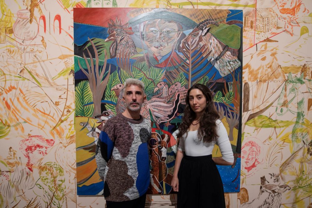 Pittura italiana oggi Una nuova scena, foto Romina Santarelli Courtesy Istituto Italiano di Cultura Buenos Aires