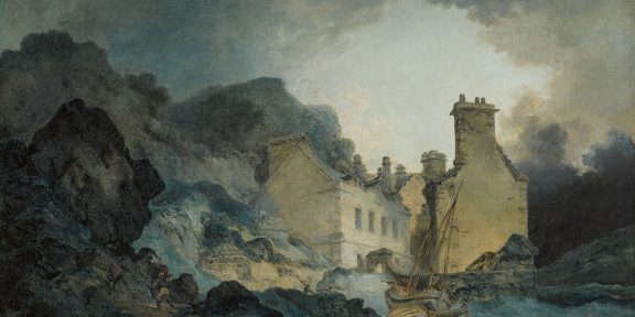 J.M.W Turner, The Rising Squall, Hot Wells, from St. Vincent's Rock, Bristol