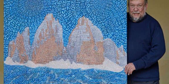 Tobia Ravà, Scogli di alta quota, Sublimazione su raso